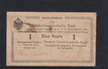 Deutsche Kolonien, Deutsch-Ostafrika, 1 Rupie Ro.928n, DOA-30a, Serie: T2, mit Firmen Wz. 4 Bst., -
