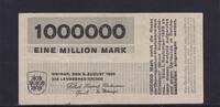 Weimarer Republik, Weimar, Landesregierung, 1 Million Mark Bauhaus, Entwurf Herbert Bayer, Serie: E, -