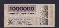 Weimarer Republik, Weimar, Landesregierung, 1 Million Mark Bauhaus, Entwurf Herbert Bayer, Serie: F, -