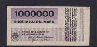 Weimarer Republik, Weimar, Landesregierung, 1 Million Mark Bauhaus, Entwurf Herbert Bayer, Serie: F, -