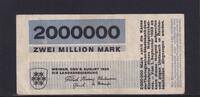 Weimarer Republik, Weimar, Landesregierung, 2 Millionen Mark Bauhaus, Entwurf Herbert Bayer, Serie: B, -