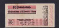 Weimarer Republik, Weimar, Landesregierung, 100 Millionen Mark Bauhaus, Entwurf Herbert Bayer, Serie: A, -