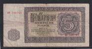 Deutschland, DDR, 5 Deutsche Mark Ro.349a, DDR-11a, Serie: BY, -