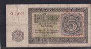 Deutschland, DDR, 5 Deutsche Mark Ro.349a, DDR-11a, Serie: CV, -