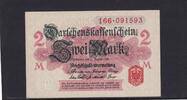 Deutsches Reich, Kaiserreich, 2 Mark Ro.52a, DEU-59a, Erste Kriegsausgabe, ohne Unterdruck, Siegel rot, Serie:166, -