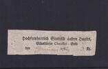 Altdeutschland, Baden-Württemberg, 3 Kreuzer Chaussee-Geld, Mäusdorfer Chaussee-Geld, Hochfreyherrlich Stettisch, -