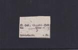 Altdeutschland, Baden-Württemberg, 2 Kreuzer Chaussee-Geld, S.Hall. Chaussee-Geld Uebrigshausen, -