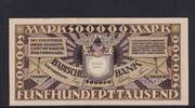 Baden, Badische Bank, 500000 Mark Mannheim, -