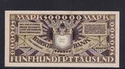 Baden, Badische Bank, 500000 Mark Mannheim, -