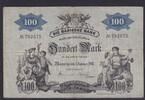 Baden, Badische Bank, 100 Mark Mannheim, , -