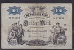 Baden, Badische Bank, 100 Mark Mannheim, , -