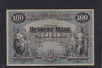 Bayern, 100 Mark München, Bayerische Notenbank, mit vorgedruckter 0, -