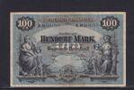 Bayern, 100 Mark München, Bayerische Notenbank, mit vorgedruckter 1, -