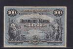 Bayern, 100 Mark München, Bayerische Notenbank, mit vorgedruckter 1, -