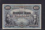 Bayern, 100 Mark München, Bayerische Notenbank, KN mit vorgedruckter 1, -