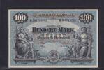 Bayern, 100 Mark München, Bayerische Notenbank, KN mit vorgedruckter 1, -