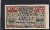 Bayern, 100000 Mark München, Bayerische Notenbank, -