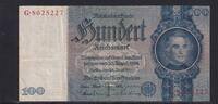 Deutsches Reich, Drittes Reich, 100 Reichsmark Ro.176a, Deu-211a, Friedensdruck, Udr.-Bst. F, Serie: G, -