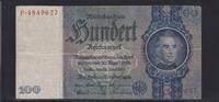 Deutsches Reich, Drittes Reich, 100 Reichsmark Ro.176a, Deu-211a, Friedensdruck, Udr.-Bst. V, Serie: F -