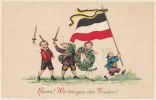 Deutsches Reich Ansichtskarte Patriotische Karte -