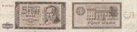 Deuschland, DDR 5 Mark Ro.354b, Ersatznote -
