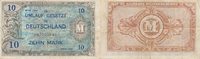 Deutschland, Alliierte Besatzung, 10 Mark Ro.203d UdSSR-Druck KN 8 stellig -