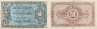 Deutschland, Alliierte Besatzung, 10 Mark Ro.203d UdSSR-Druck KN 8 stellig -