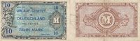 Deutschland, Alliierte Besatzung, 10 Mark Ro.203d UdSSR-Druck KN 8 stellig -
