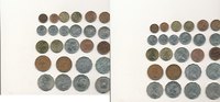 Australien 1 Cent-2 Dollars Lot von 25 Kleinmünzen -