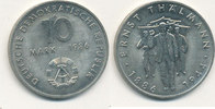 Deutschland,DDR, 10 Mark, J.1608 Ernst Thälmann, -