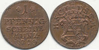 Altdeutsche Staaten, Sachsen-Coburg-Saalfeld, 1 Pfennig, -