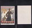 Drittes Reich, Türplakette Papier, Winterhilfswerk, -