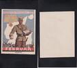 Drittes Reich, Türplakette Papier, Winterhilfswerk, -