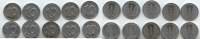 Deutschland 10 Pfennig DDR Lot 10 Stück -