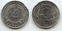 Deutschland 5 Pfennig DDR -