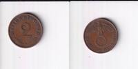 Deutsches Reich, Drittes Reich, 2 Reichspfennig 1937 A vz, Kupfer 3,99 EUR prix TTC + 7,00 EUR frais d'envoi