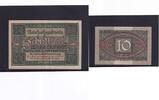 Weimarer Republik, Reichsbank, 10 Mark Ro.63a, DEU-73a, KN 7 stellig, Unterdruckbuchstabe K, Serie: Y, -