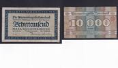 Weimarer Republik, Württemberg, 10000 Mark Württembergische Notenbank Stuttgart, -