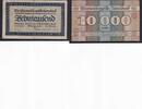 Weimarer Republik, Württemberg, 10000 Mark Württembergische Notenbank Stuttgart, -