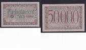 Weimarer Republik, Württemberg, 50000 Mark Württembergische Notenbank Stuttgart, -