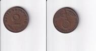 Deutsches Reich, Drittes Reich, 2 Reichspfennig mit Hakenkreuz, -