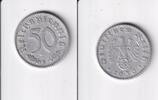 Deutsches Reich, Drittes Reich, 50 Reichspfennig 1939 E TB-TTB, Alu,