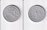 Deutsches Reich, Drittes Reich, 50 Reichspfennig 1940 A TTB Alu,