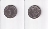 Deutsches Reich, Kaiserreich, 5 Pfennig großer Adler, -