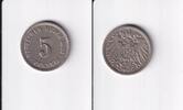 Deutsches Reich, Kaiserreich, 5 Pfennig großer Adler, -