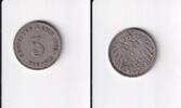 Deutsches Reich, Kaiserreich, 5 Pfennig großer Adler, -