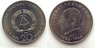 Deutschland, DDR 20 Mark Ernst Thälmann -