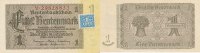 Kuponausgabe,Sowjetische Besatzungszone 1 Rentenmark 30. Januar 1937 mit... 7,99 EUR prix TTC + 7,00 EUR frais d'envoi