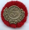 Deutsches Reich Abzeichen, Arbeiter Radfahrer Bund, 34mm Metall, ganz 42mm -