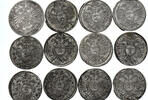 Ulm 1/2 Batzen (2 Kreuzer) o.J. Lot aus 13 M&uuml;nzen ss-vz 200,00 EUR  + 9,90 EUR frais d'envoi